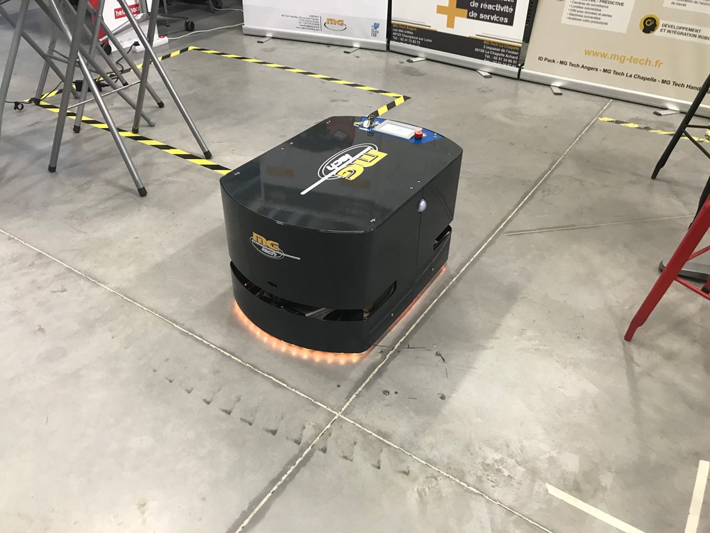 minibot AGV AIR AMR manutention MG-TECH