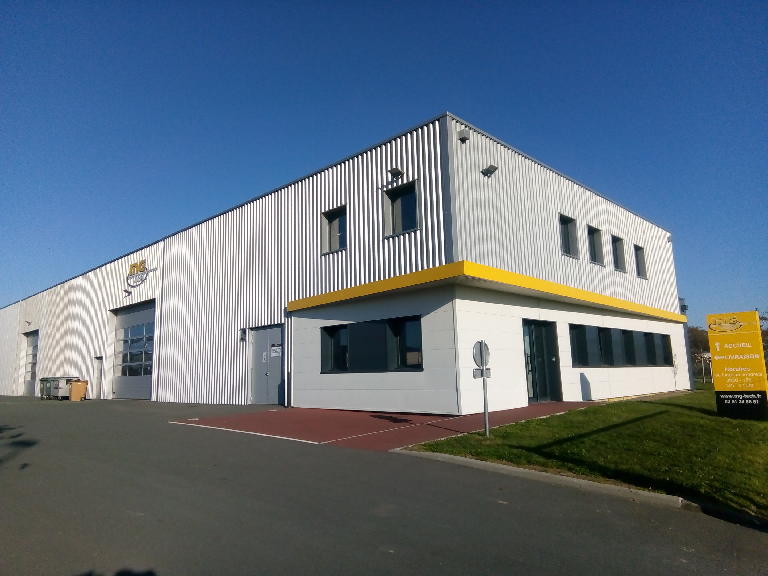 Site de production MG Tech La Chapelle Achard