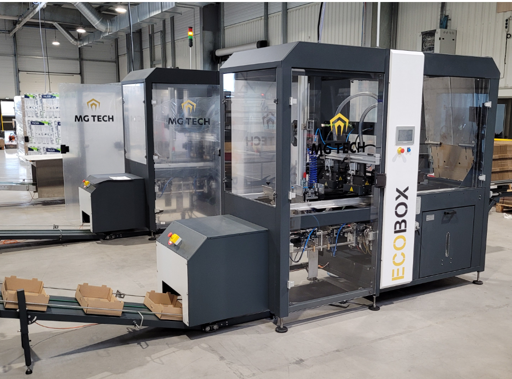 Formeuse de caisses Petfood MG TECH