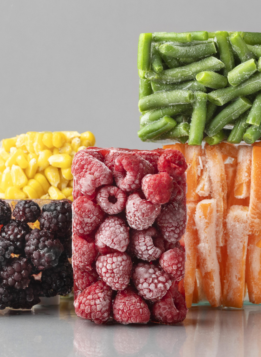 Fruits et légumes surgelés