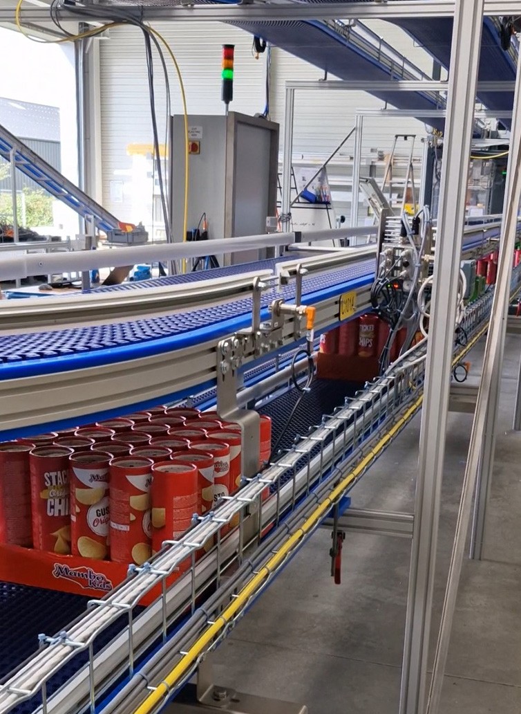 MG Tech conveying systems for ready meals and snacking