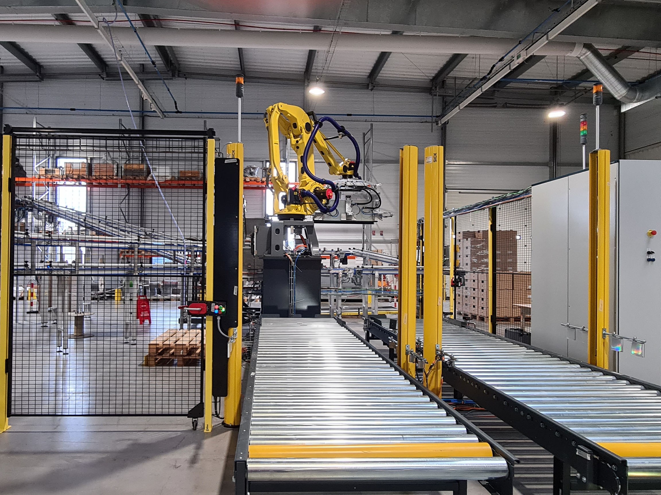 Palettiseur robotisé PL-R100 MG Tech