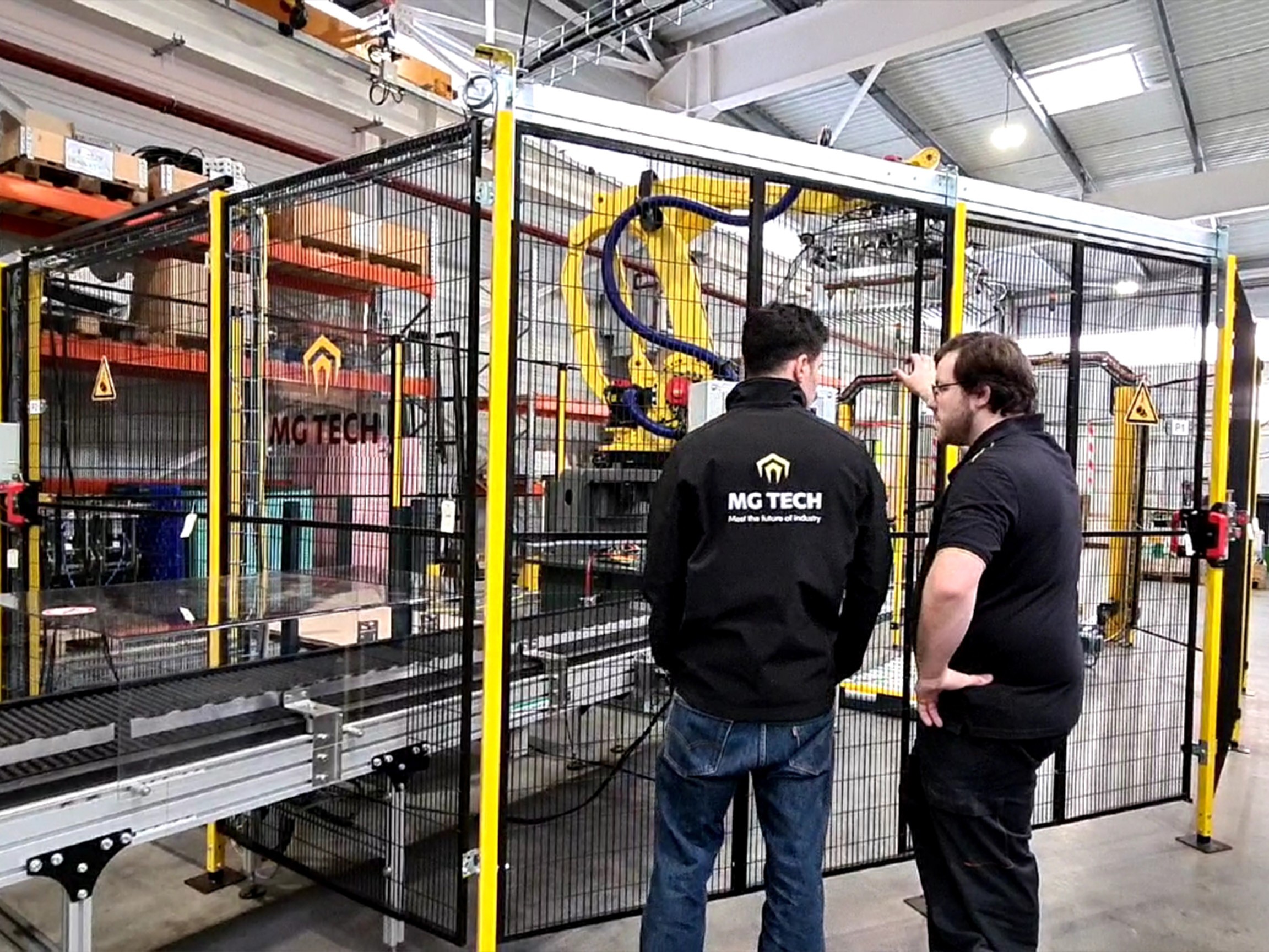 Palettiseur robotisé PL-R100 MG Tech