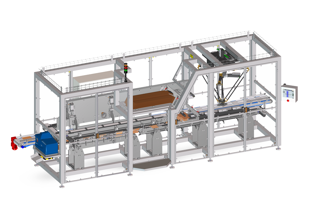 MG Tech over packaging machine - wrapping machine