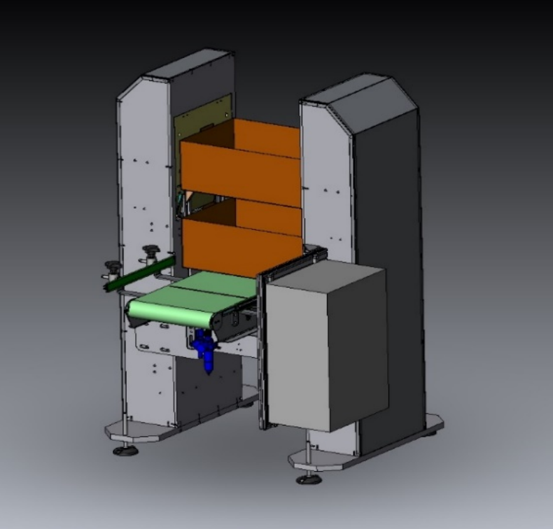 Empileur de caisses monoformat